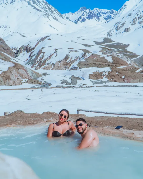 Cajón del Maipo y Termas de Colina con 4x4 4