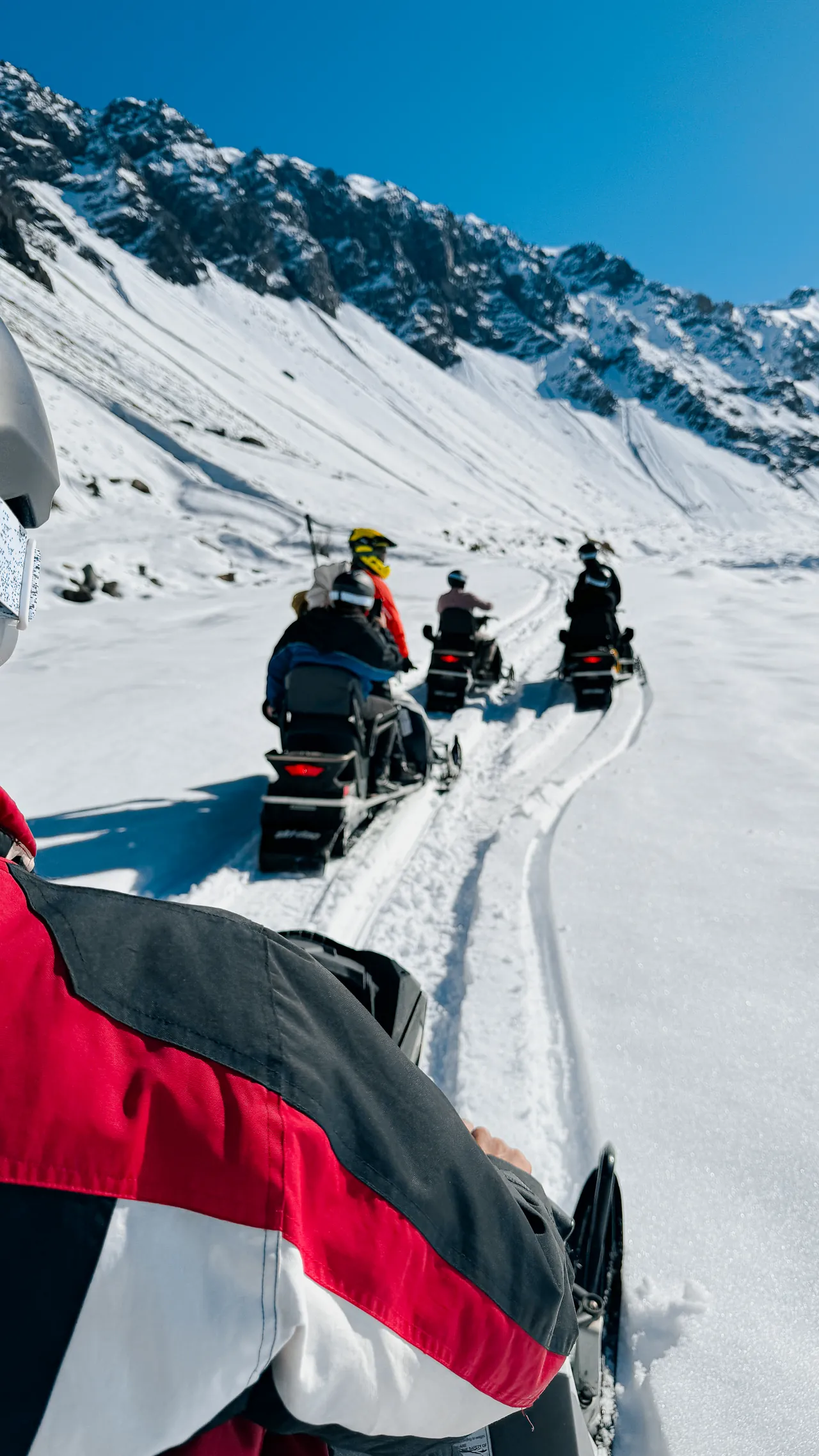 Moto de Neve em Cajón del Maipo 2