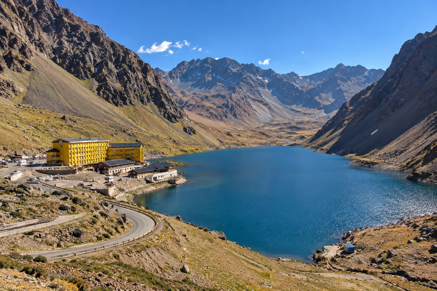 Portillo and Laguna del Inca 5