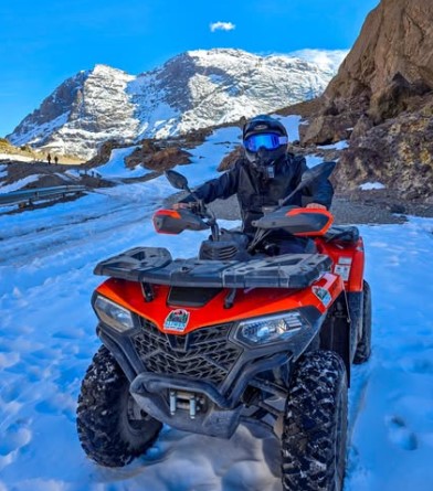 Cuatriciclo en Cañón del Maipo 1