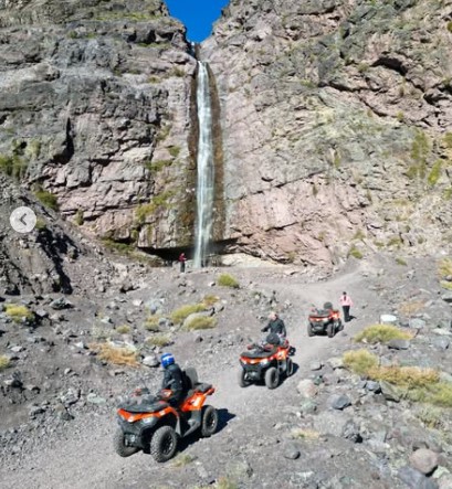 Quadricycle in Cajón del Maipo 4