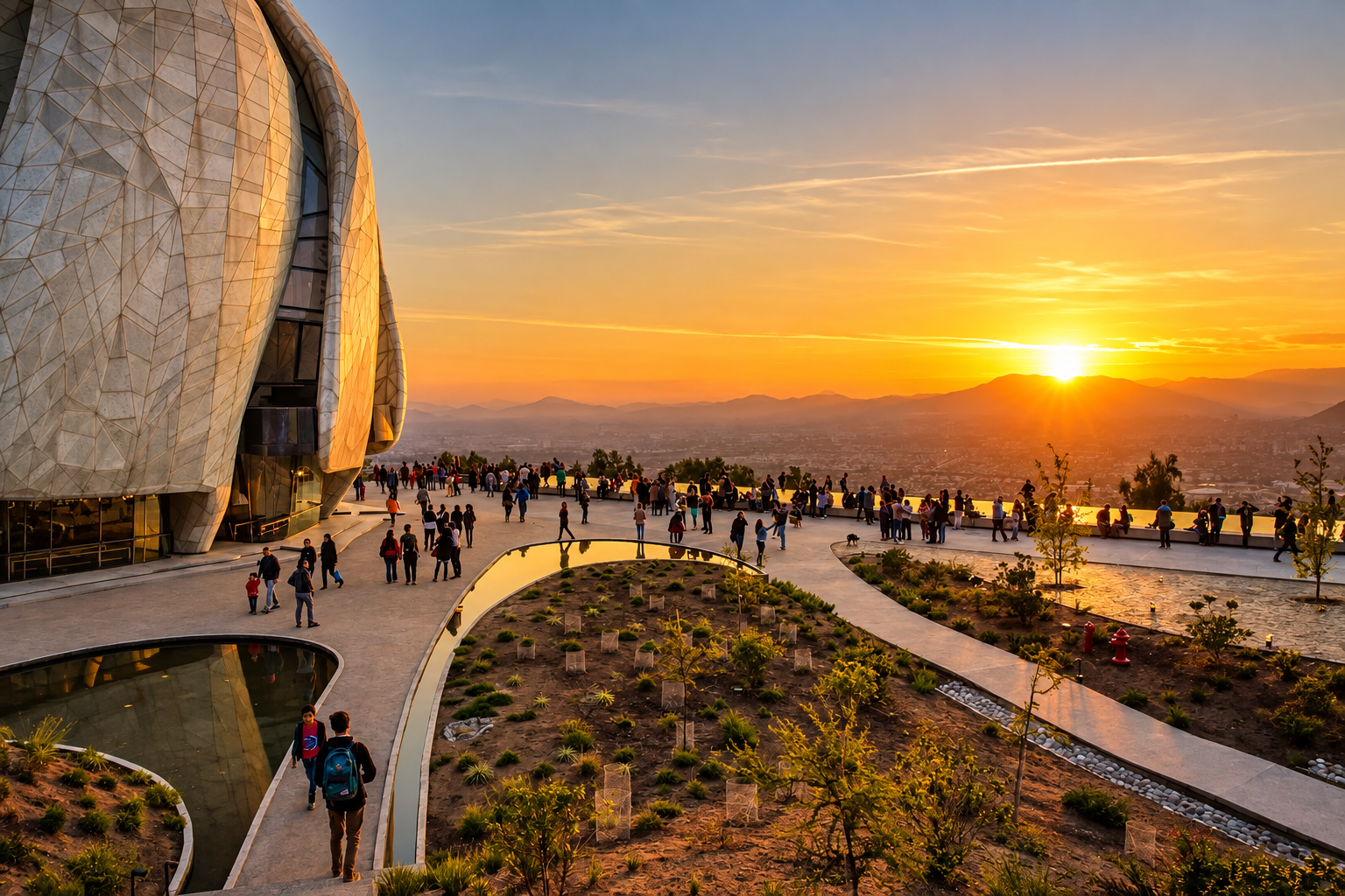Cousiño Macul + Bahá'í Temple 9