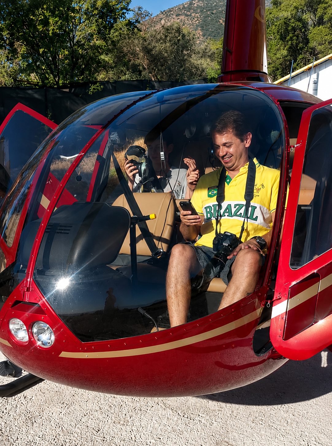 Santiago desde el Cielo – Paseo en Helicóptero 1