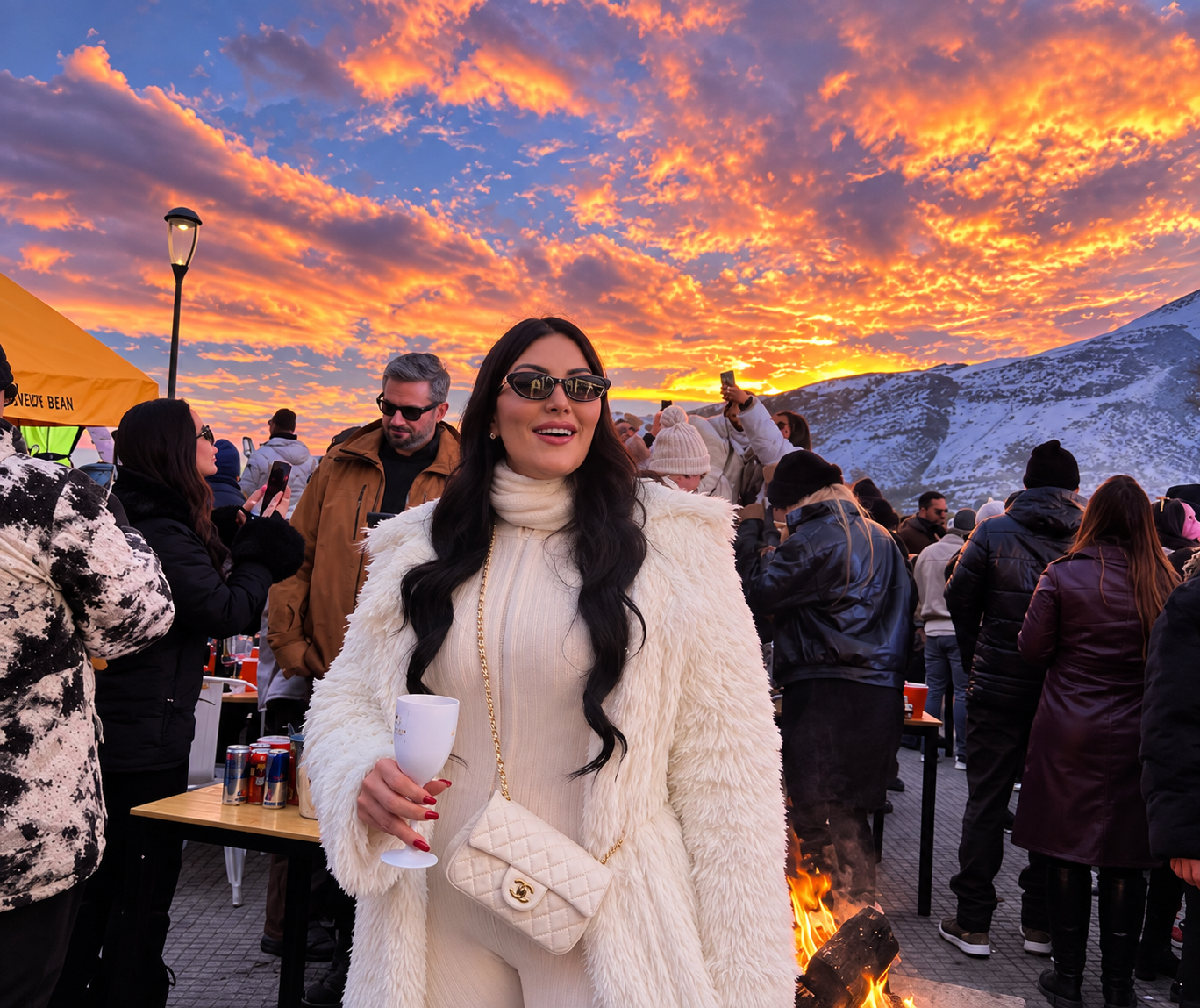 Infinitum Valle Nevado Sunset 1